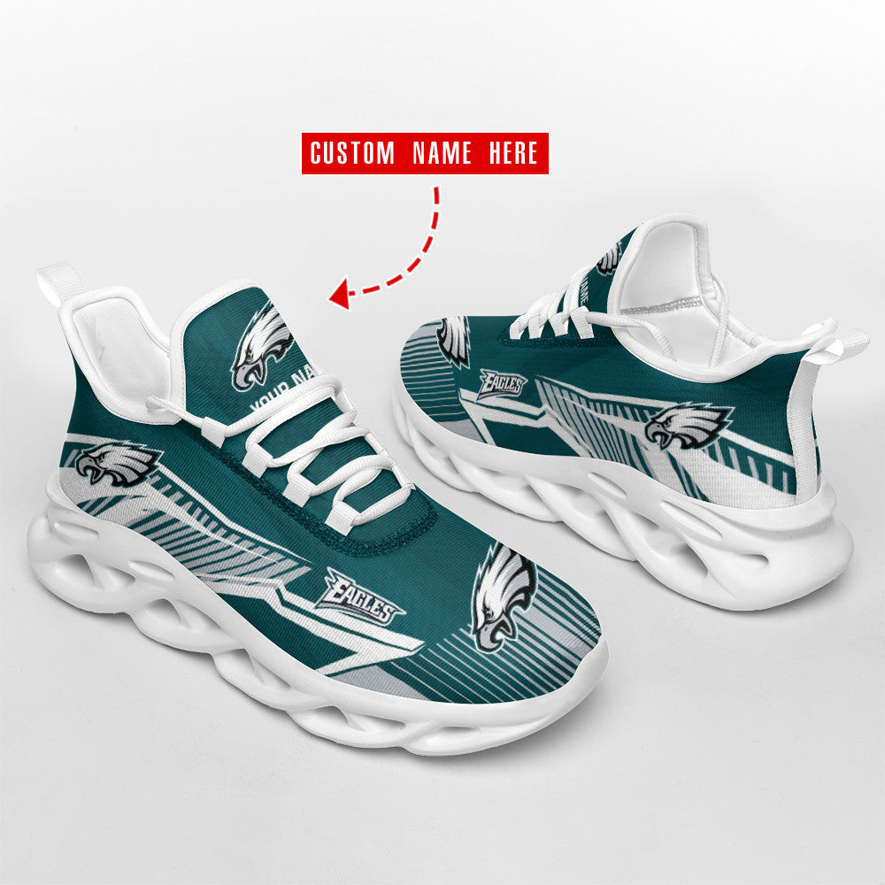 Philadelphia Eagles Personalized Yezy Running Sneakers SPD421
