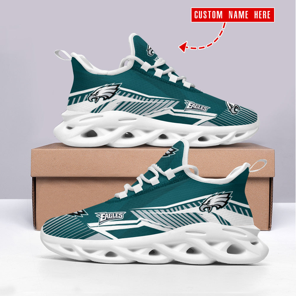 Philadelphia Eagles Personalized Yezy Running Sneakers SPD421