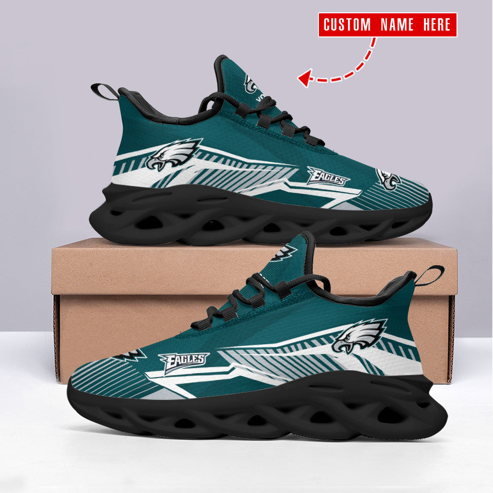 Philadelphia Eagles Personalized Yezy Running Sneakers SPD421