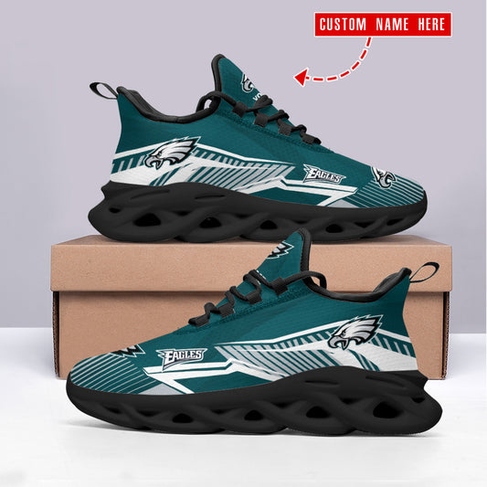 Philadelphia Eagles Personalized Yezy Running Sneakers SPD421
