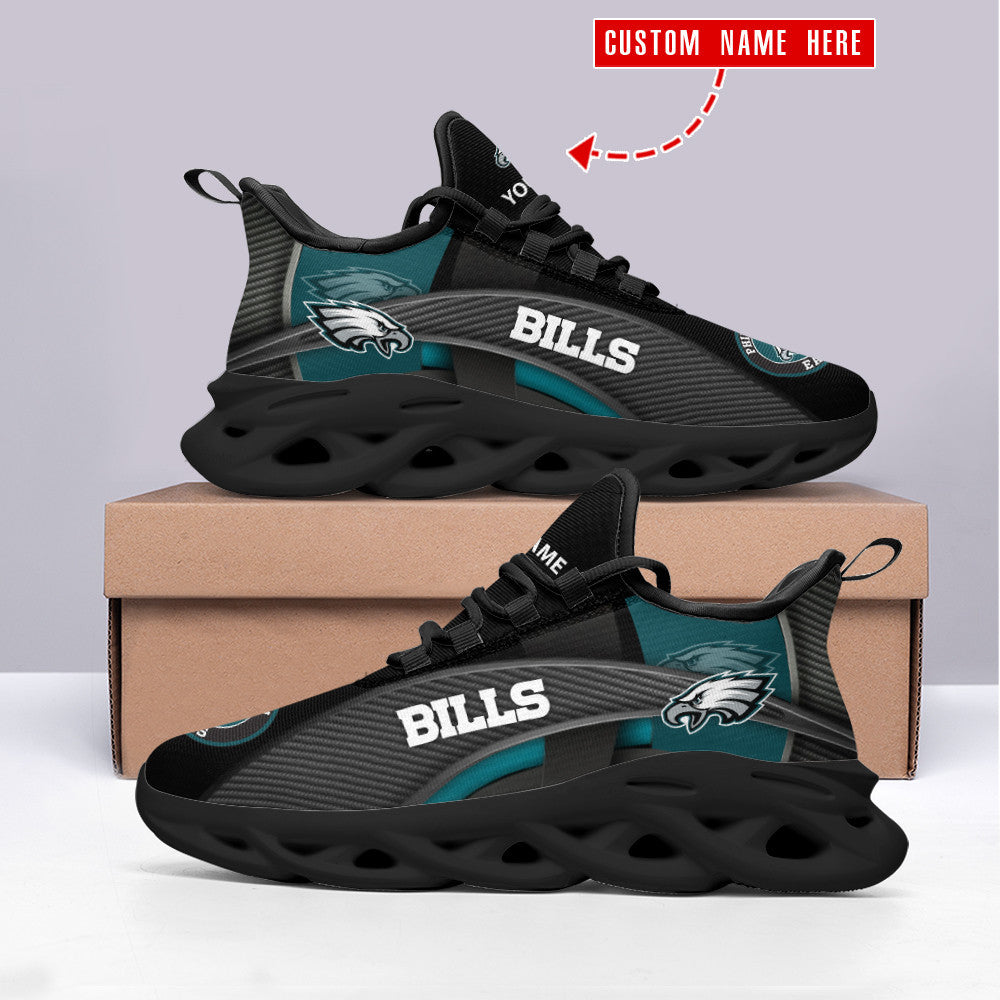 Philadelphia Eagles Personalized Yezy Running Sneakers SPD432
