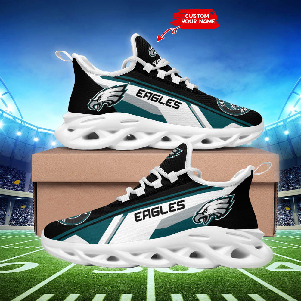 Philadelphia Eagles Personalized Yezy Running Sneakers SPD473