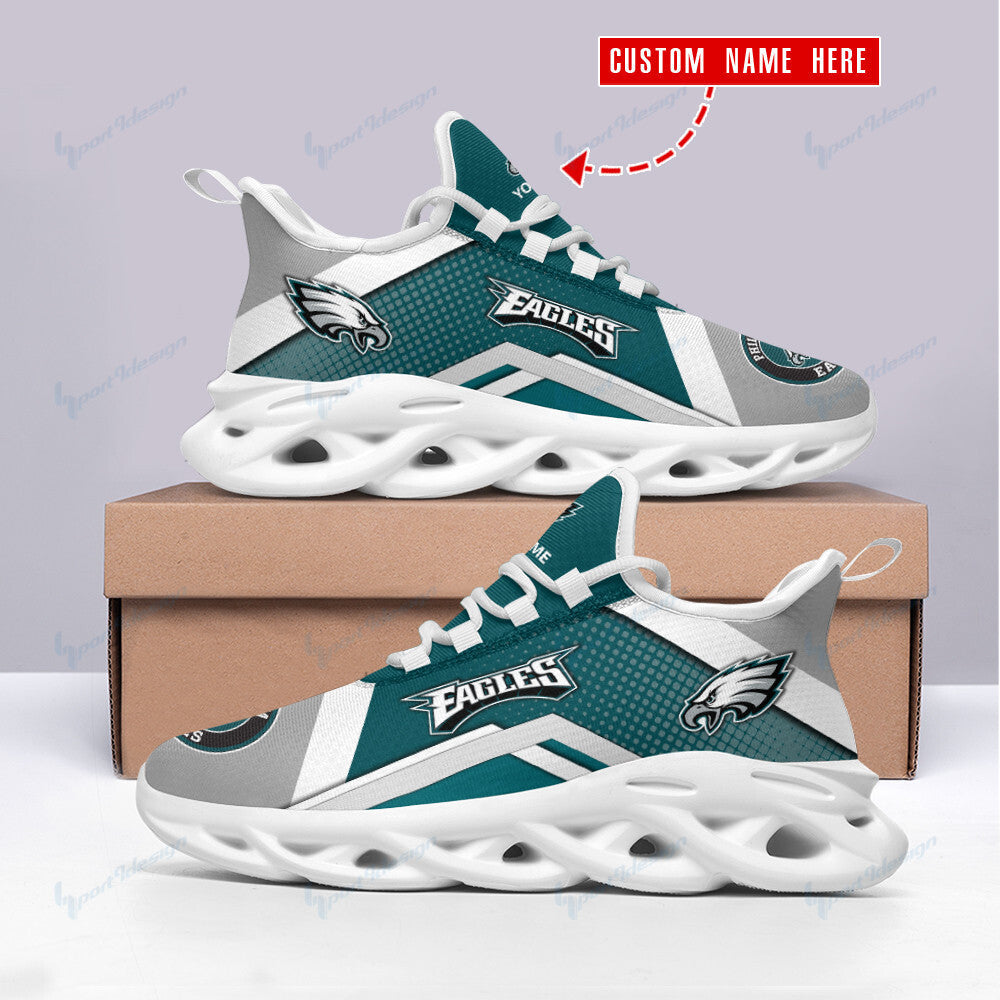 Philadelphia Eagles Personalized Yezy Running Sneakers SPD50