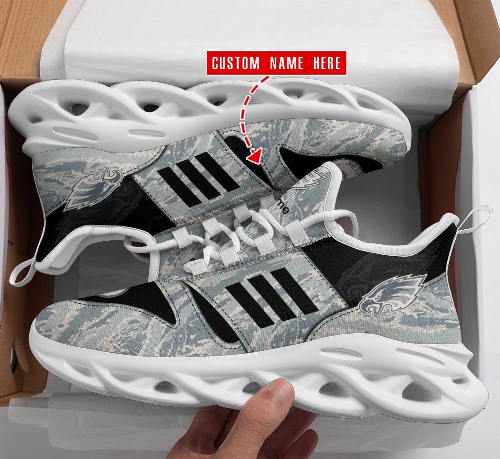 Philadelphia Eagles Personalized Yezy Running Sneakers SPD502