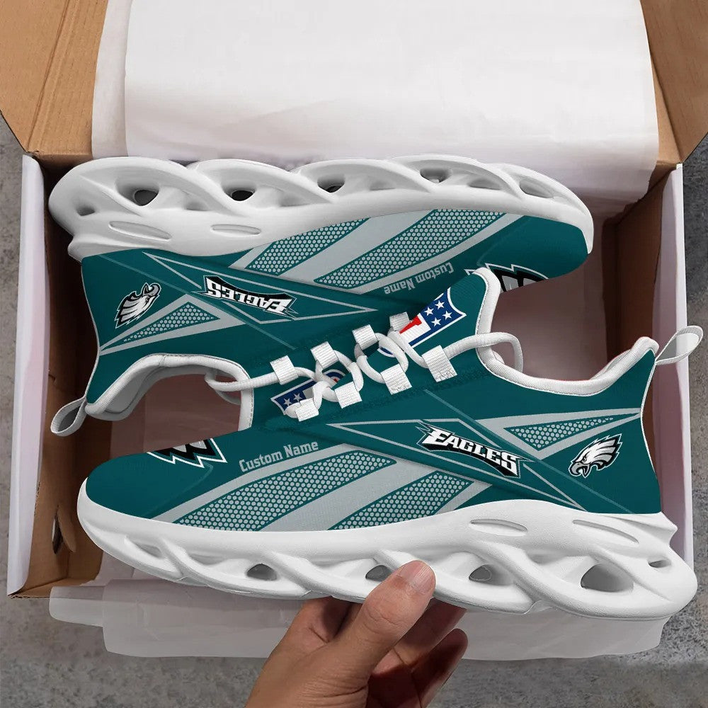 Philadelphia Eagles Personalized Yezy Running Sneakers SPD538