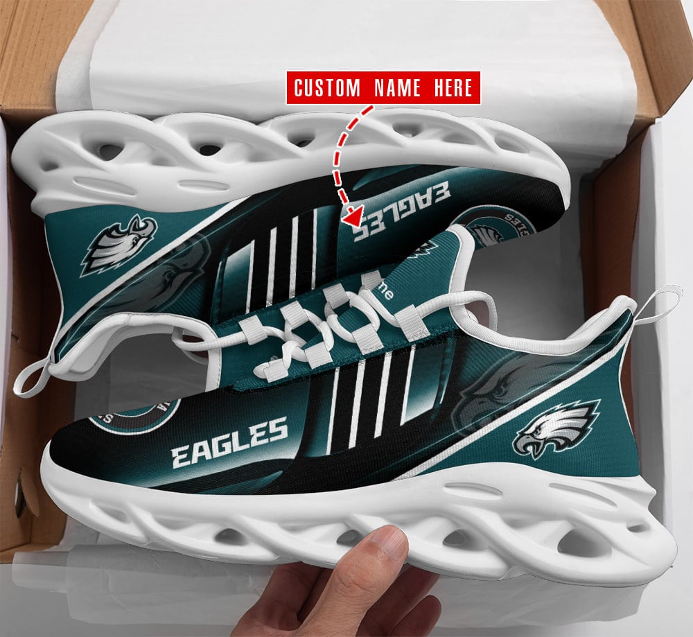 Philadelphia Eagles Personalized Yezy Running Sneakers SPD552