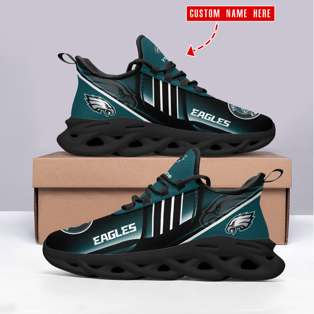 Philadelphia Eagles Personalized Yezy Running Sneakers SPD552