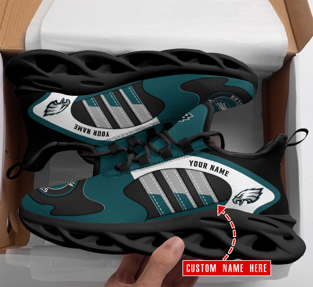 Philadelphia Eagles Personalized Yezy Running Sneakers SPD586