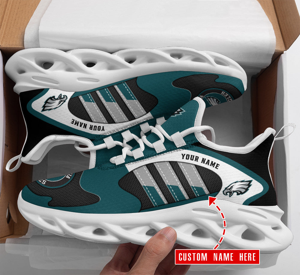 Philadelphia Eagles Personalized Yezy Running Sneakers SPD586