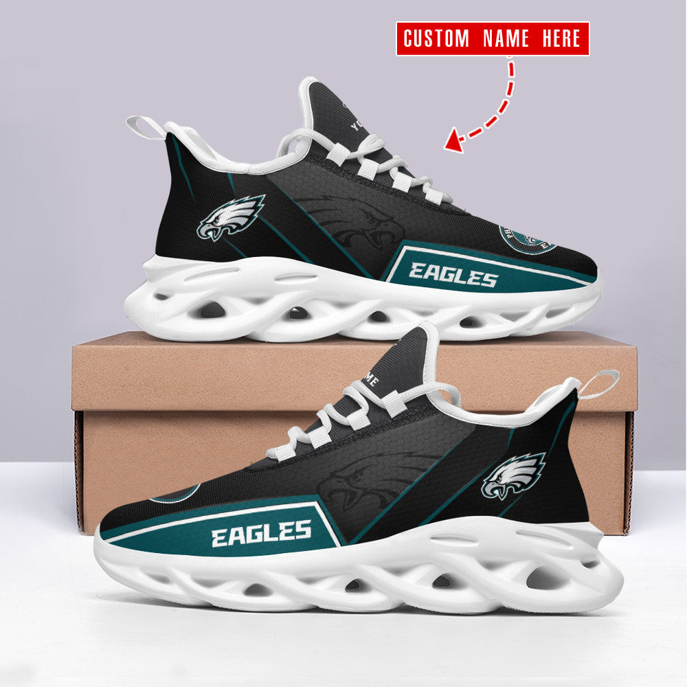 Philadelphia Eagles Personalized Yezy Running Sneakers SPD676