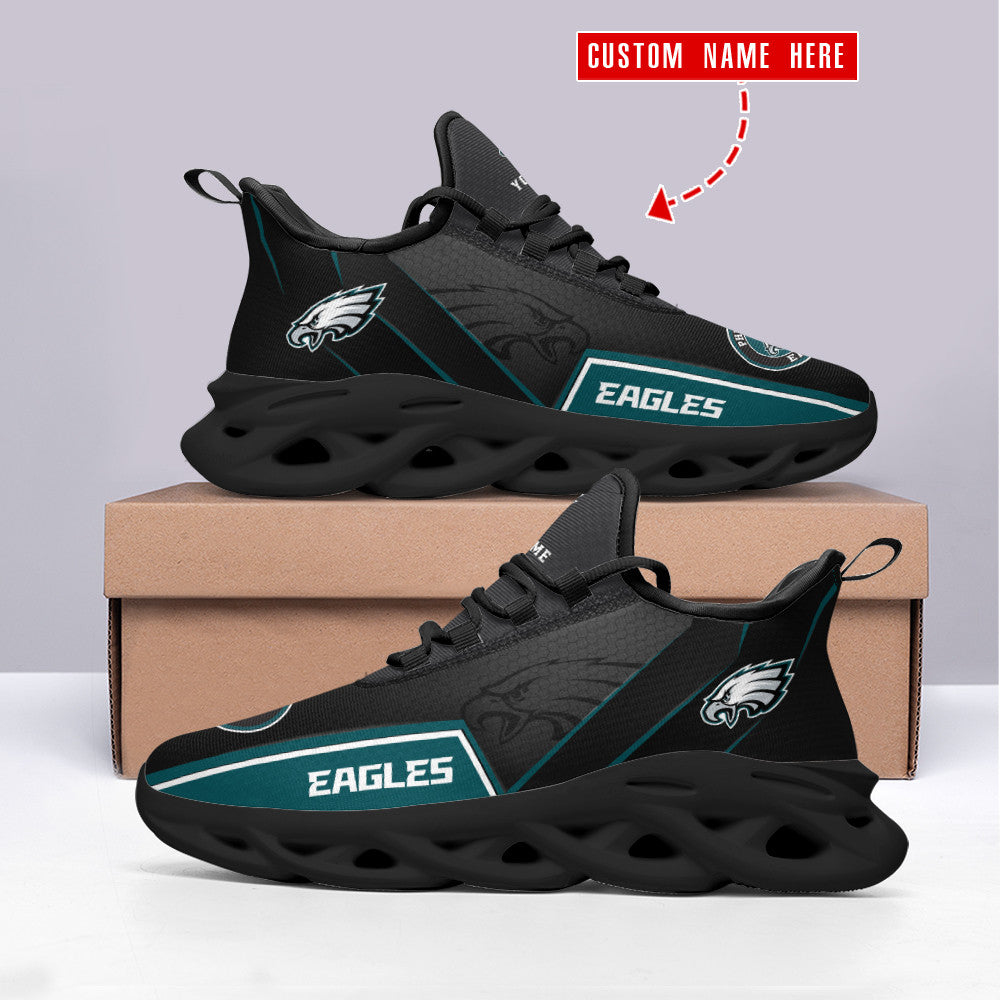 Philadelphia Eagles Personalized Yezy Running Sneakers SPD676