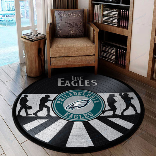 Philadelphia Eagles Round Rug 108