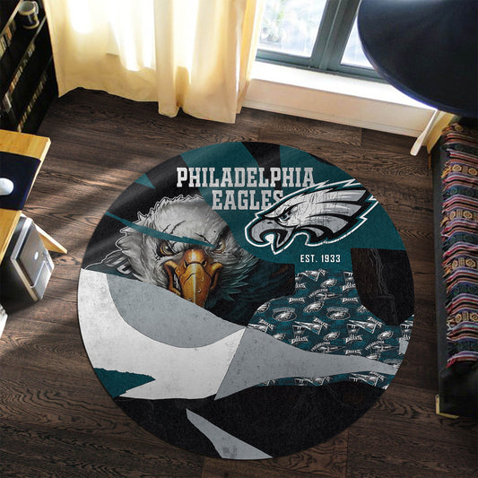 Philadelphia Eagles Round Rug 193