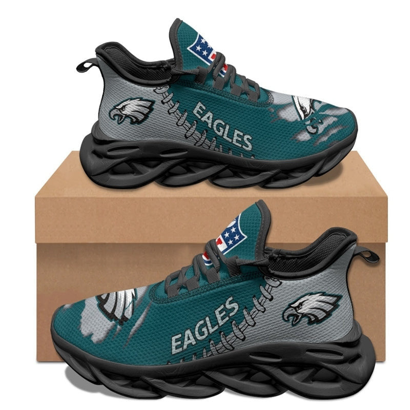 Philadelphia Eagles Sneakers 3D Max Soul Shoes