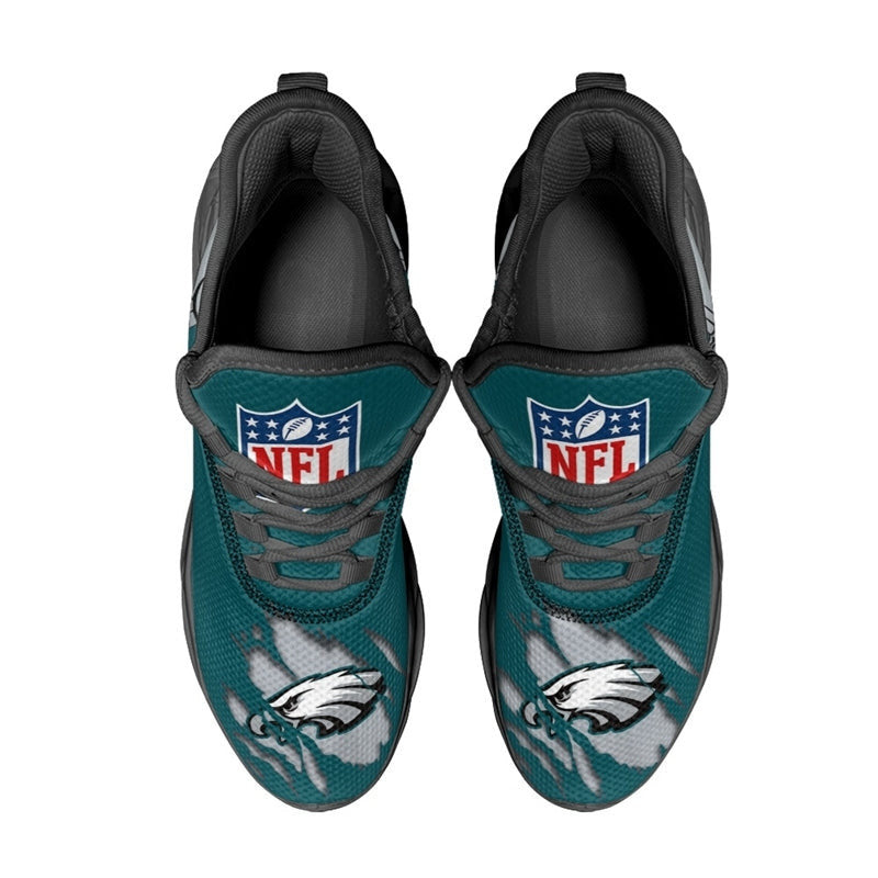 Philadelphia Eagles Sneakers 3D Max Soul Shoes