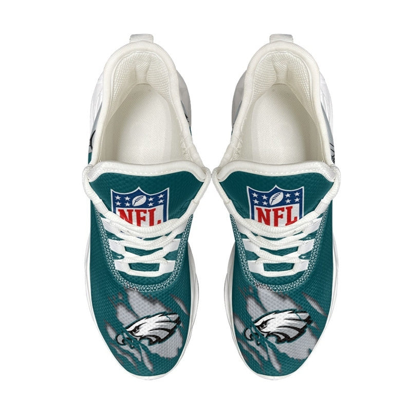 Philadelphia Eagles Sneakers 3D Max Soul Shoes