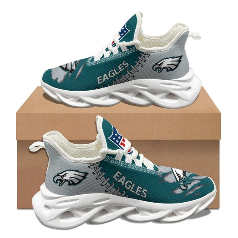 Philadelphia Eagles Sneakers 3D Max Soul Shoes