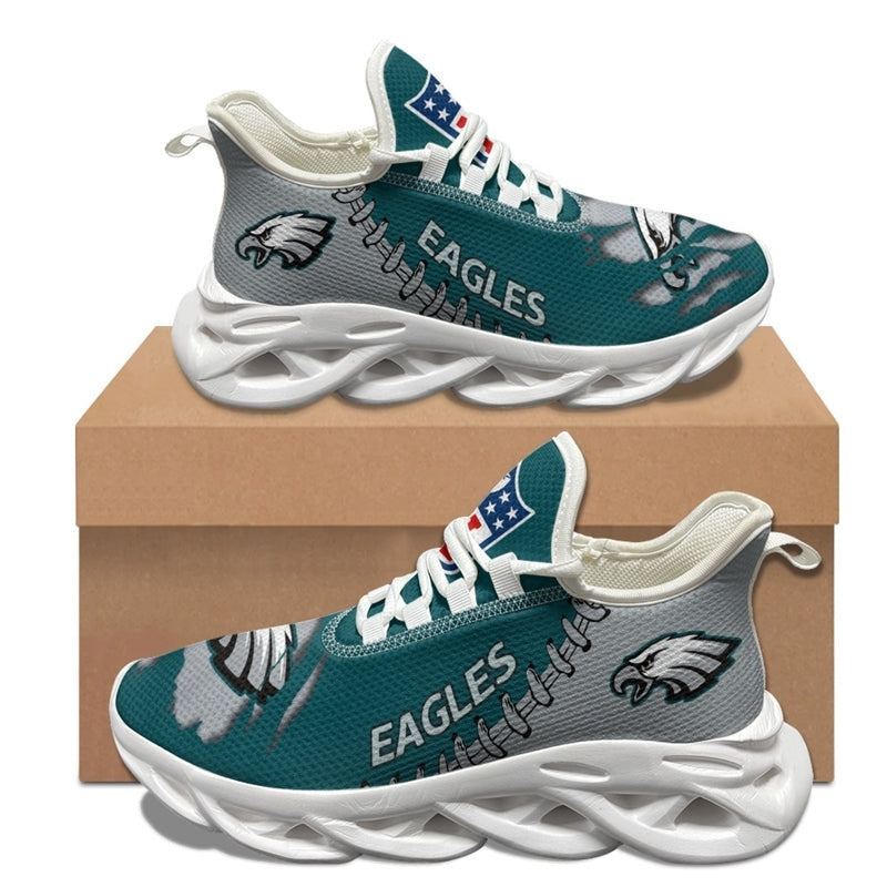 Philadelphia Eagles Sneakers 3D Max Soul Shoes