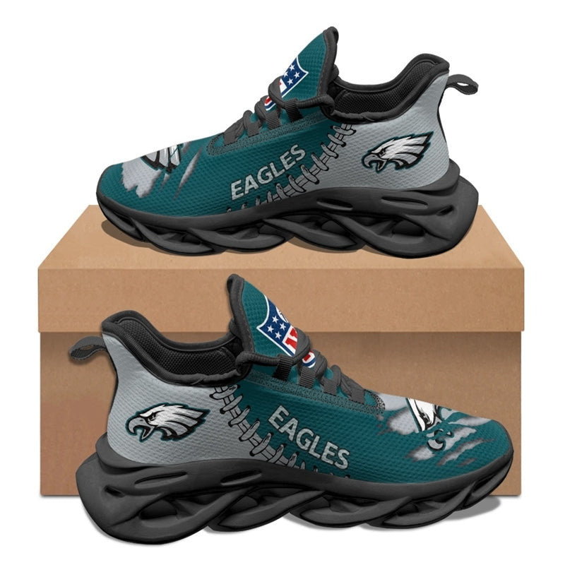 Philadelphia Eagles Sneakers 3D Max Soul Shoes