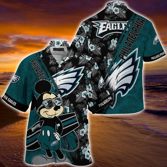 Philadelphia Eagles Summer Hawaiian Shirt 67