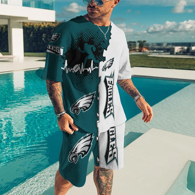 Philadelphia Eagles T-shirt and Shorts BG262