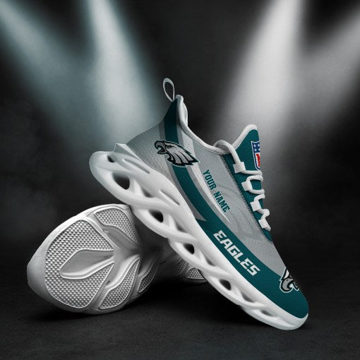 Philadelphia Eagles Personalized Yezy Running Sneakers SPDMS809