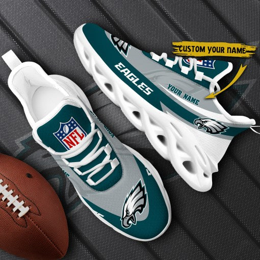 Philadelphia Eagles Personalized Yezy Running Sneakers SPDMS809