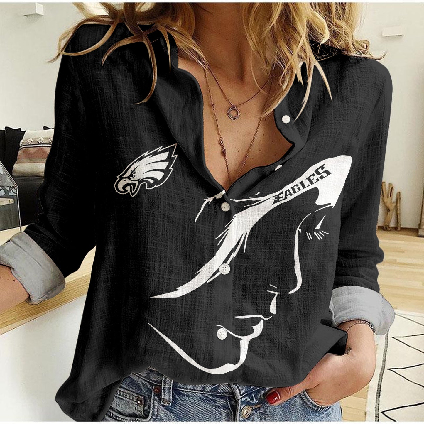 Philadelphia Eagles Woman Shirt BG108