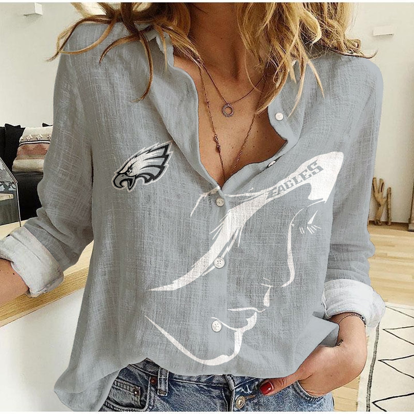 Philadelphia Eagles Woman Shirt BG108