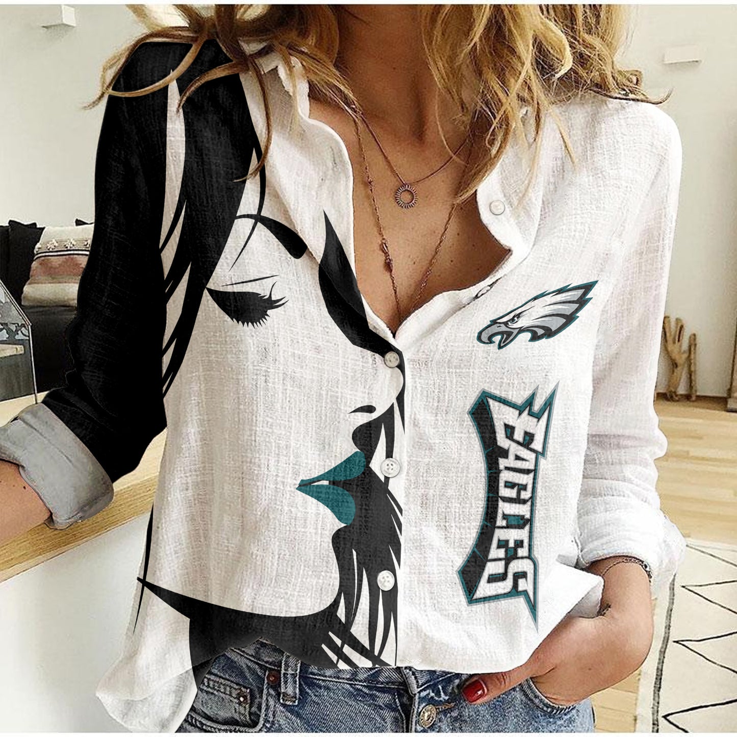 Philadelphia Eagles Woman Shirt BG77