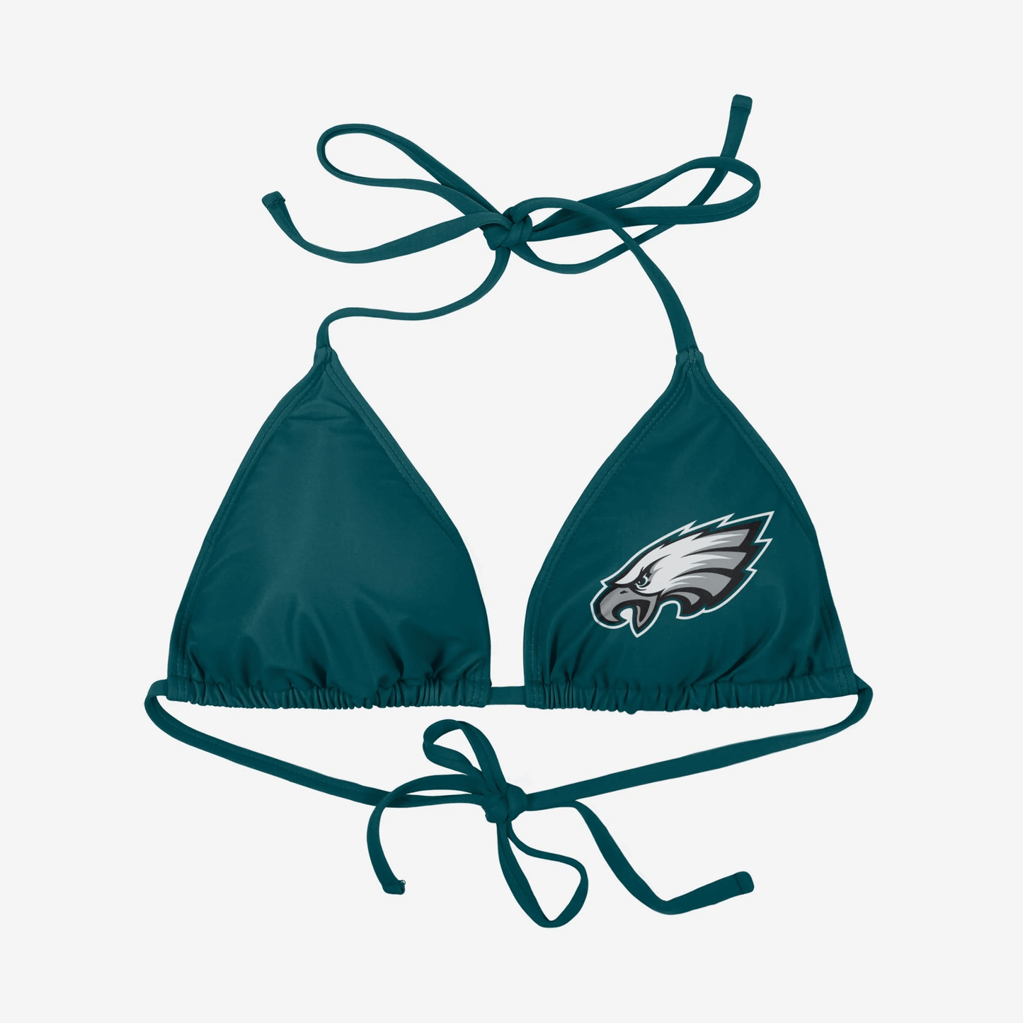 Philadelphia Eagles Womens Solid Logo Bikini