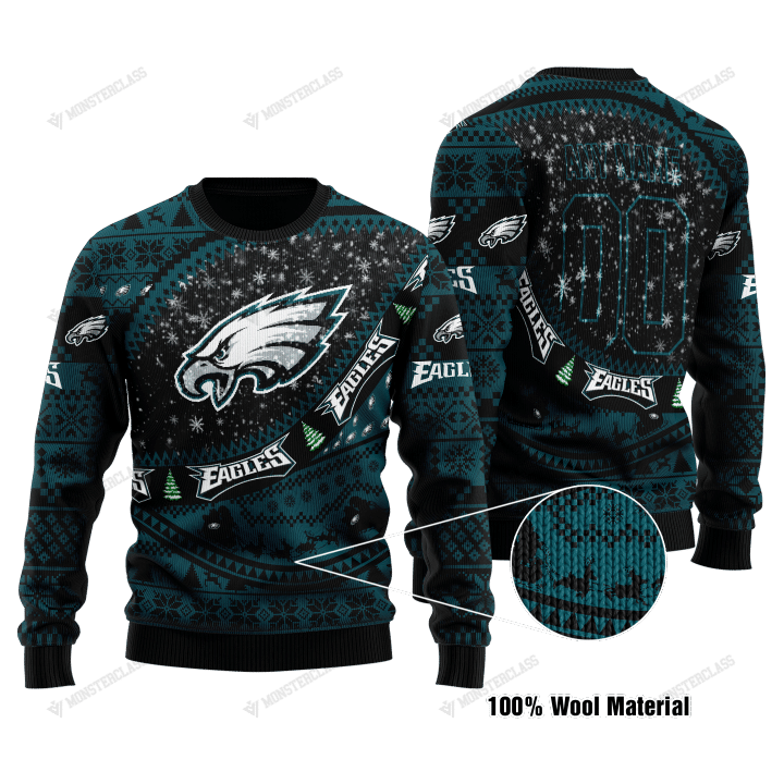 Philadelphia Eagles Woolen Sweater 93