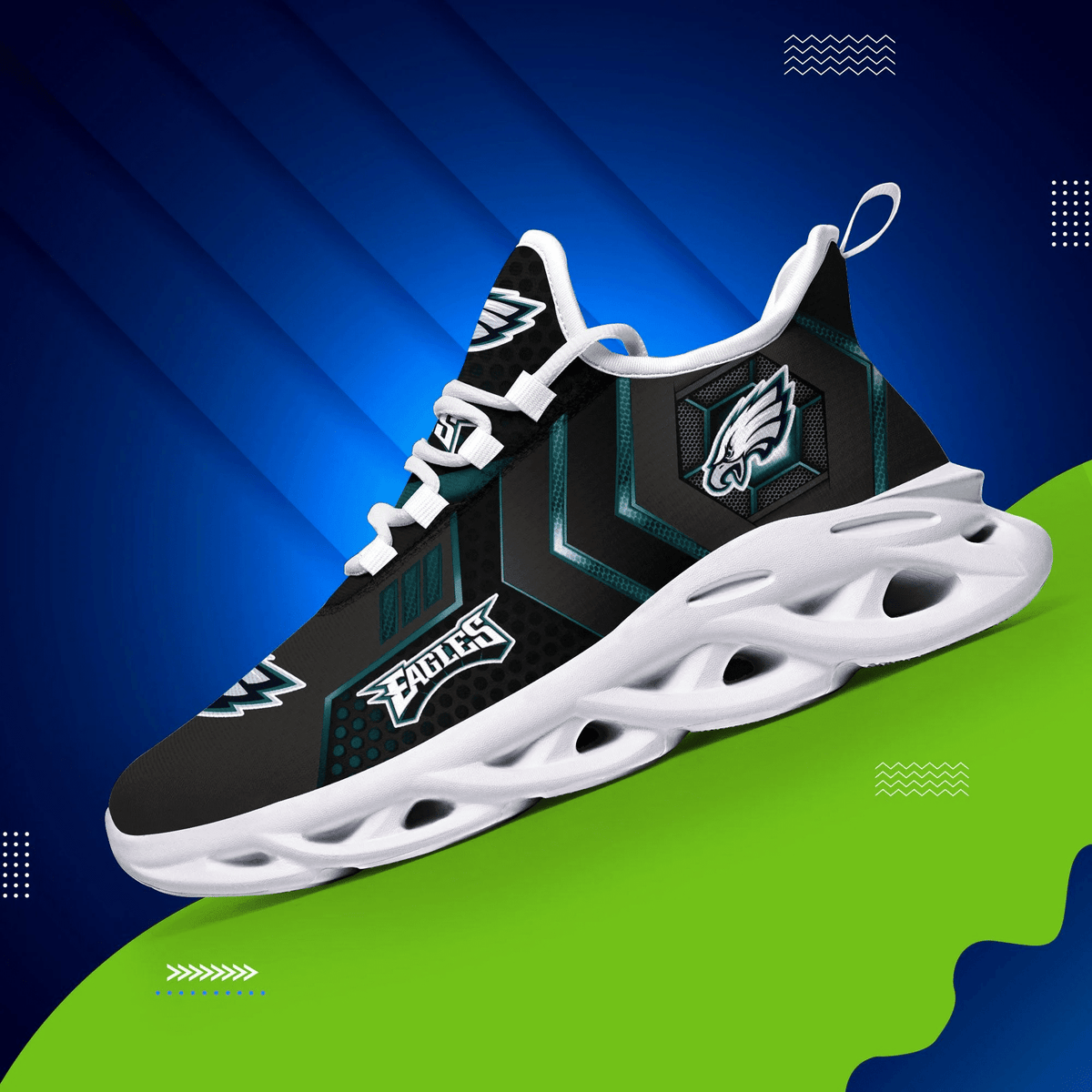 Philadelphia Eagles Yezy Running Sneakers 211