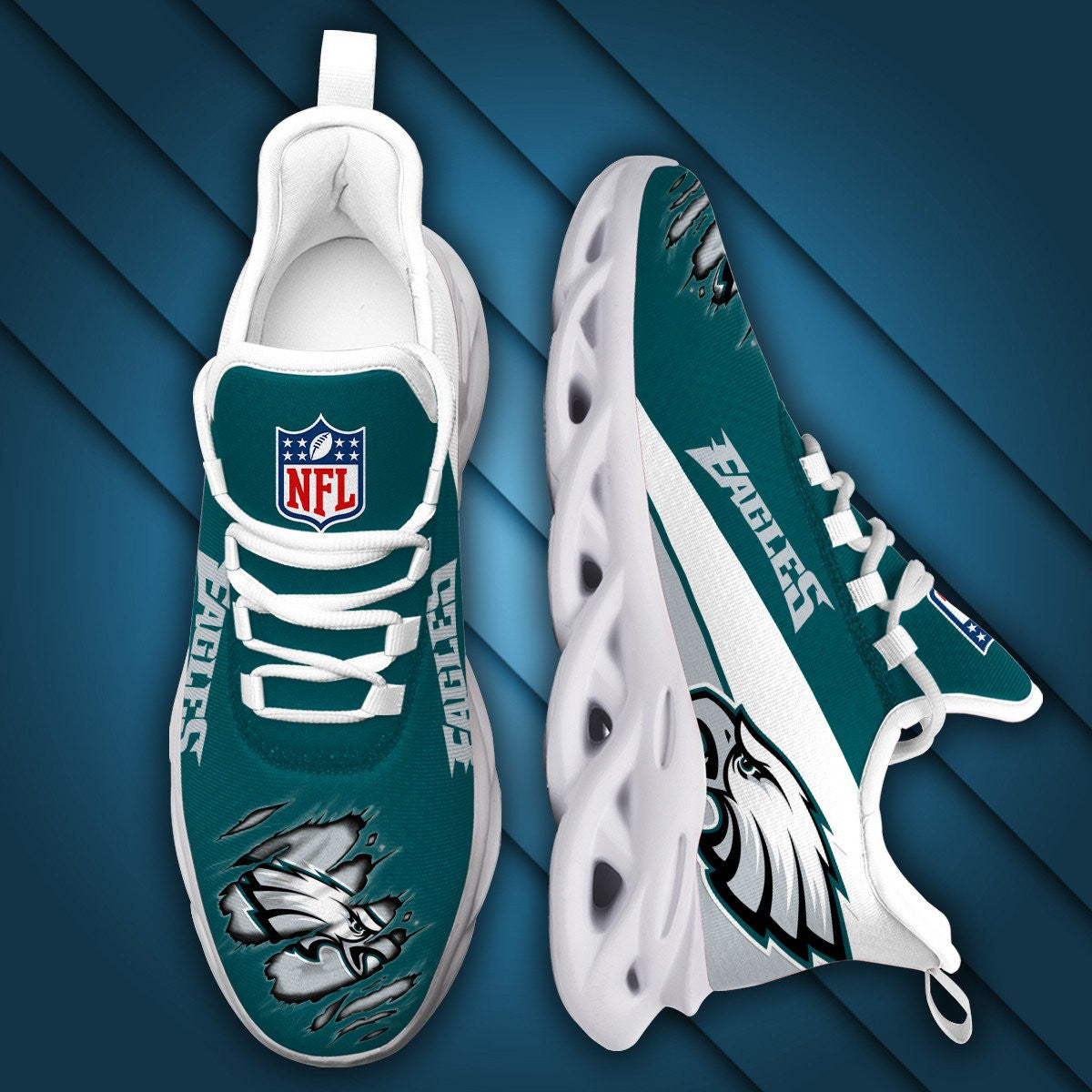Philadelphia Eagles Yezy Running Sneakers 955