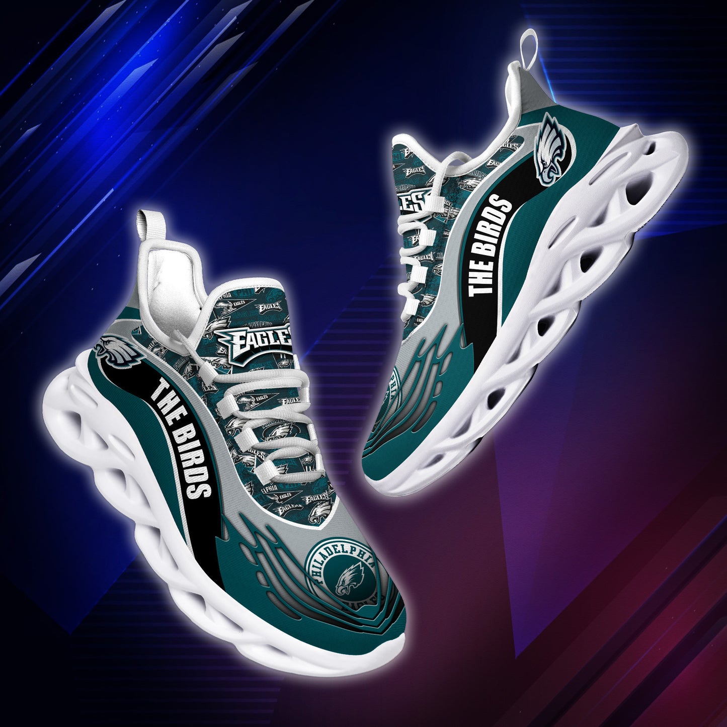 Philadelphia Eagles Yezy Running Sneakers BB201