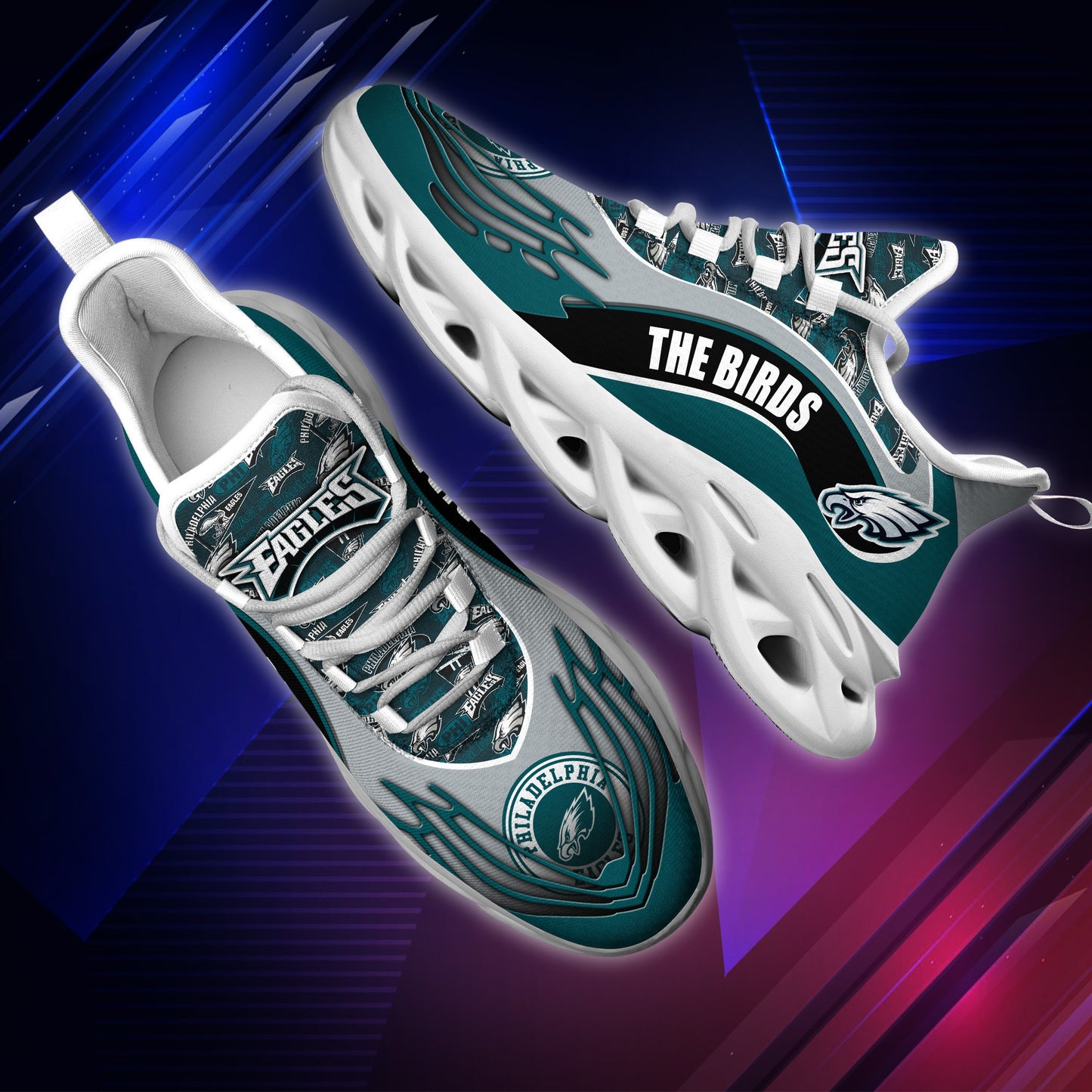 Philadelphia Eagles Yezy Running Sneakers BB201