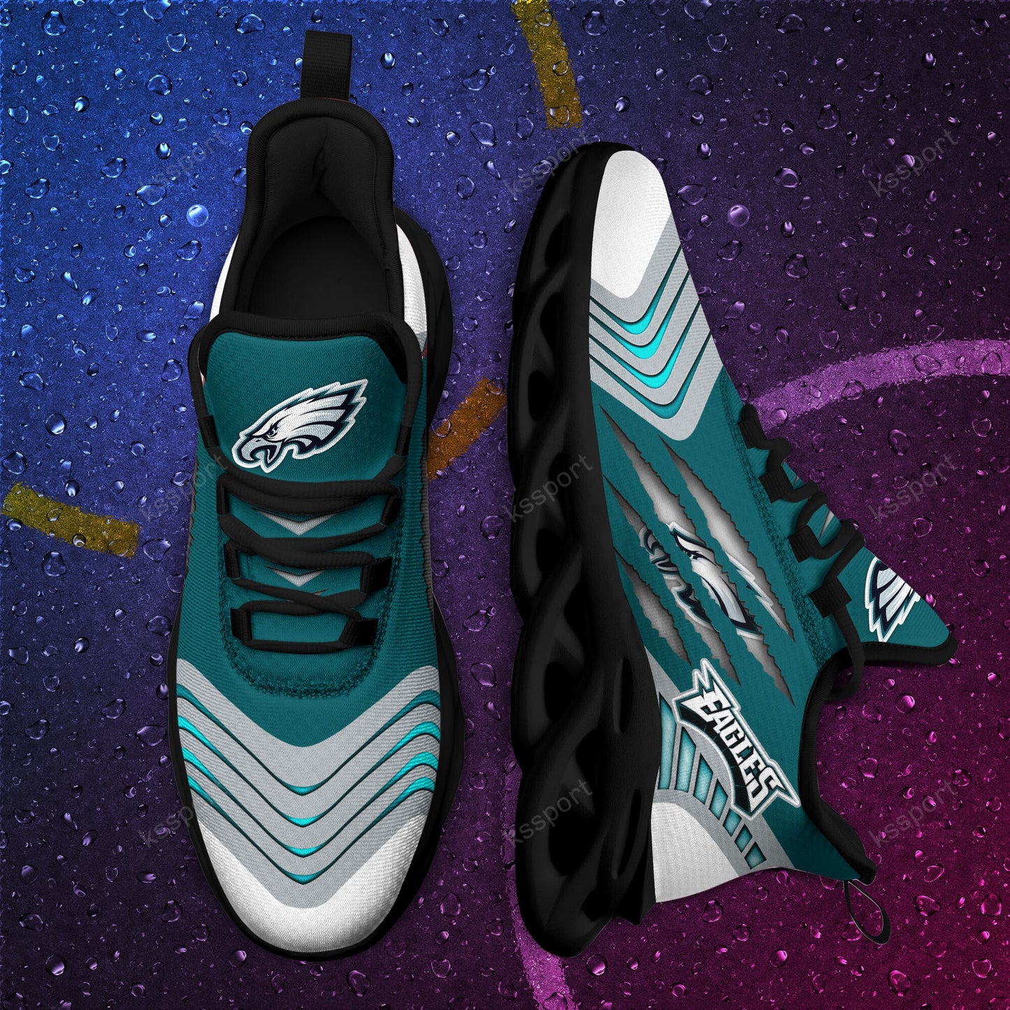 Philadelphia Eagles Yezy Running Sneakers BB426