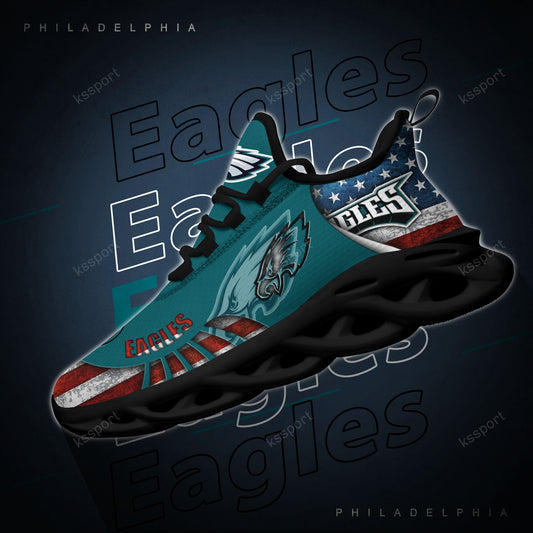 Philadelphia Eagles Yezy Running Sneakers BG829