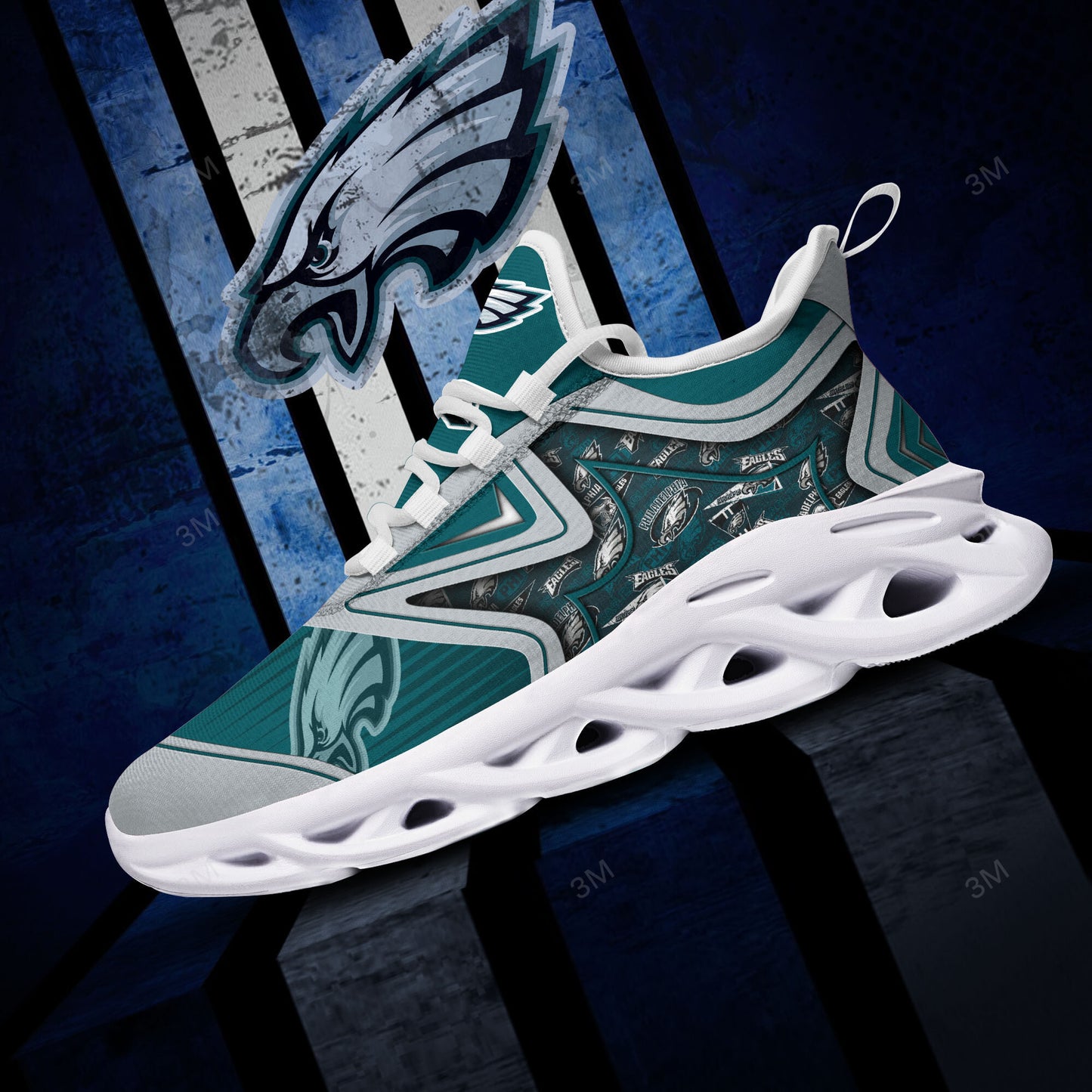 Philadelphia Eagles Yezy Running Sneakers BG910