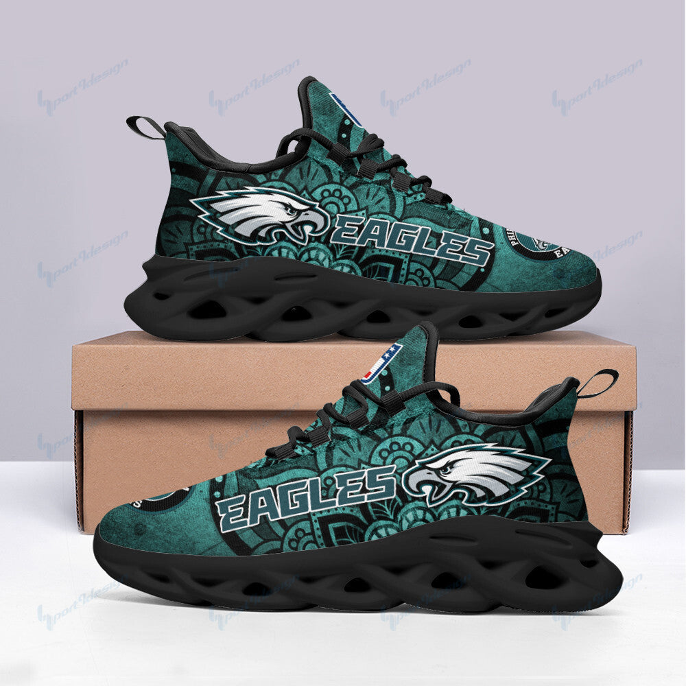 Philadelphia Eagles Yezy Running Sneakers SPD263