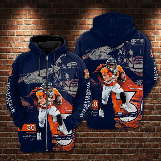 Phillip Lindsay – Denver Broncos Limited Hoodie 756
