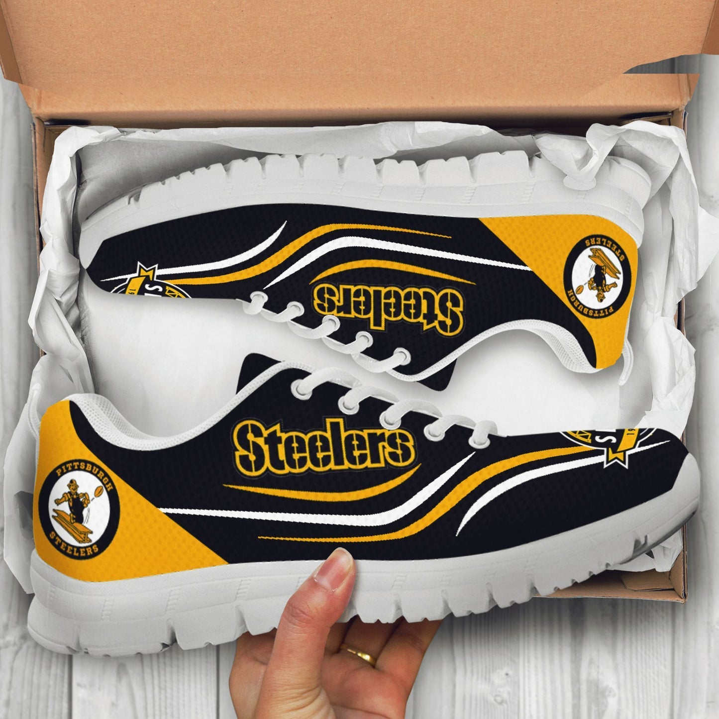 Pittsburgh Steelers 2 Custom Sneakers