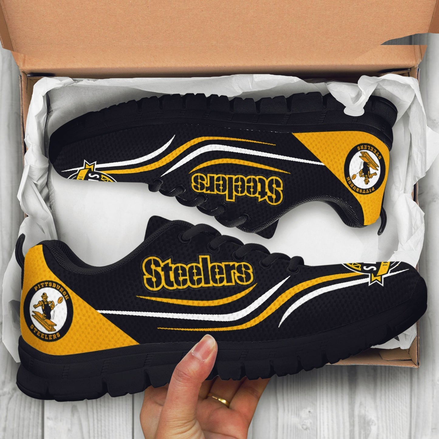 Pittsburgh Steelers 2 Custom Sneakers