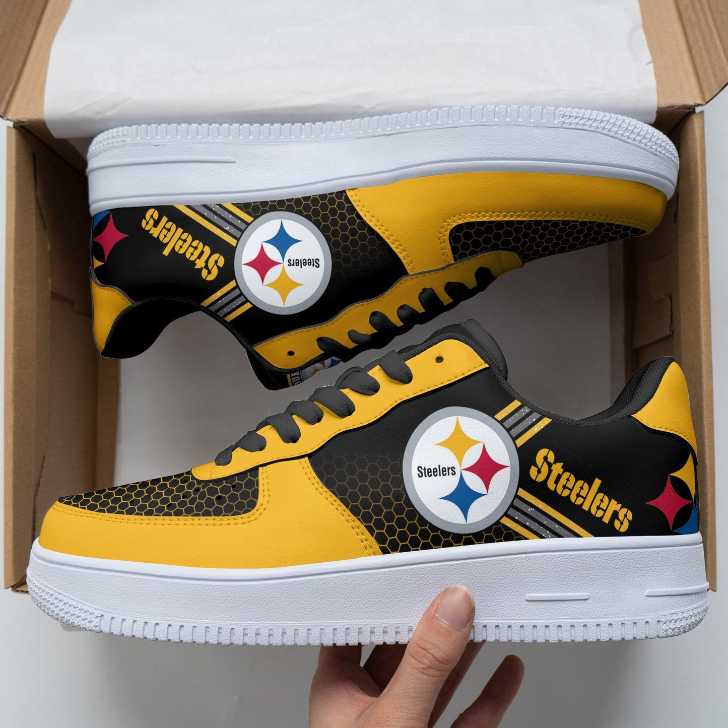 Pittsburgh Steelers AF1 Shoes 159