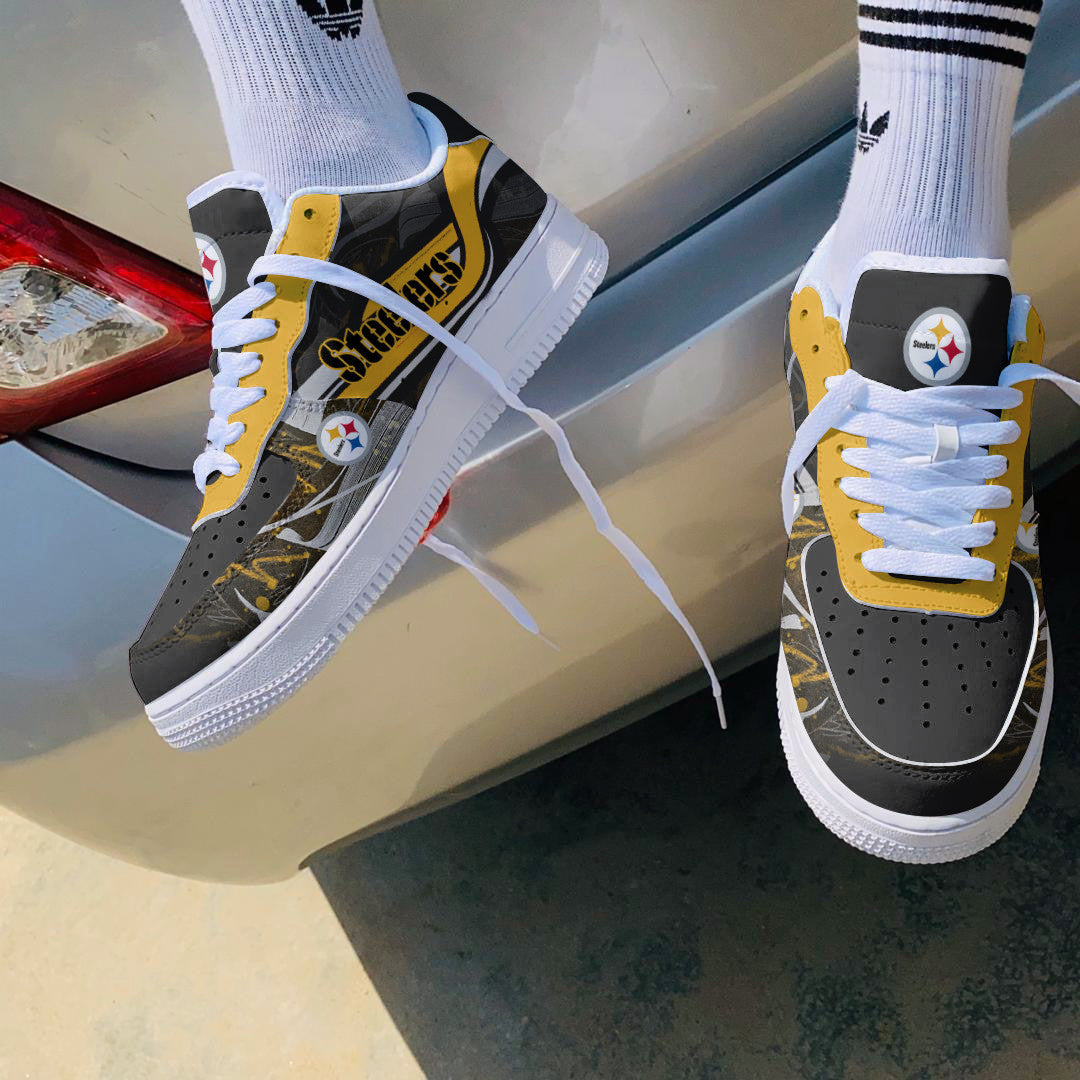 Pittsburgh Steelers AF1 Shoes BG40