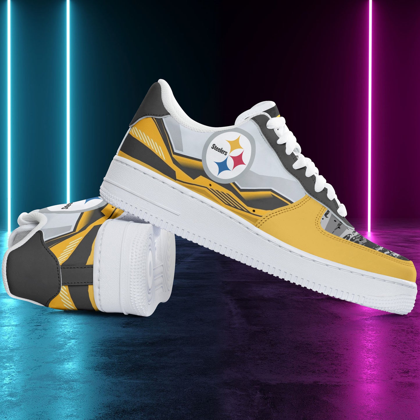 Pittsburgh Steelers AF1 Shoes BG88