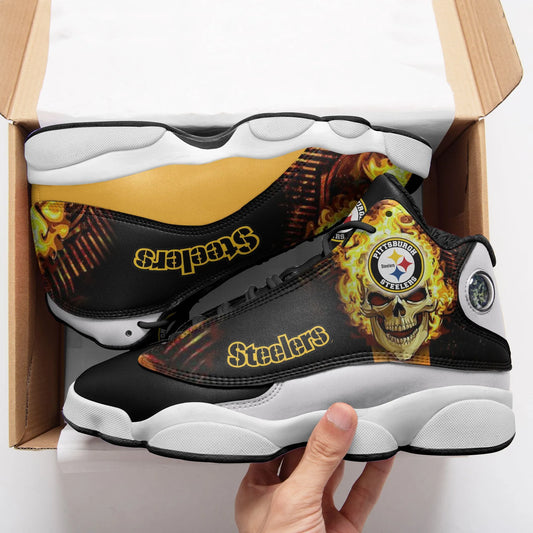 Pittsburgh Steelers Air JD13 Sneakers 348