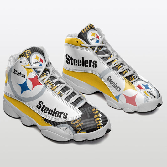 Pittsburgh Steelers Air JD13 Sneakers 514