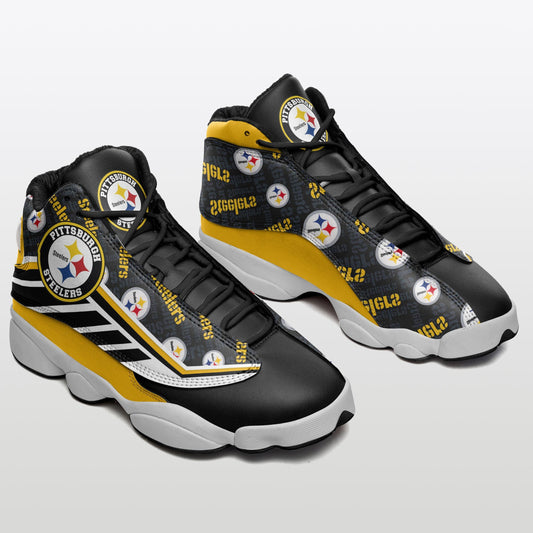 Pittsburgh Steelers Air JD13 Sneakers 638