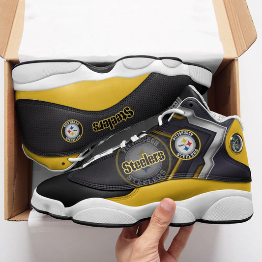 Pittsburgh Steelers Air JD13 Sneakers 656